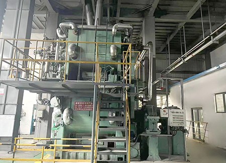 Molding workshop mixing pot